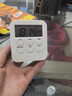 拜杰计时器厨房倒计时器儿童学习计时器时间管理器闹钟白色加厚底座款 实拍图