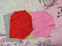 纯棉高腰三角内裤女士透气收腹大码妈妈纯色大红本命年三角短裤头 5条装灰色+杏色+瓜红+梅红+大红 2XL 【127<152斤】 实拍图