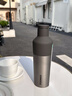 CORKCICLE.保温杯男女士学生高颜值大容量车载不锈钢保冷保冰水杯子礼物 影灰色475ml 实拍图