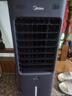 美的（Midea）空调扇制冷家用冷风扇冷风机加水加冰冷气扇智能语音遥控负离子净化加湿降温蒸发式水冷扇 【升级语音智控丨99.99%抗菌水箱】黑色款 实拍图