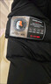 京东京造【进口极寒系列】蓄热鹅绒服男外套 保暖三防羽绒服中长款曜石黑S 实拍图