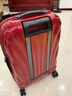 新秀丽（Samsonite）经典贝壳拉杆箱男女超轻盈旅行行李箱升级版 红色 CS2 20英寸 可扩展 实拍图