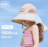 Kocotreekk树儿童防晒帽防紫外线小孩披风帽大檐遮阳帽夏季户外海滩 实拍图