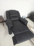 秉绪头等太空沙发单人沙发舱电动功能躺按摩懒人沙发可睡觉电竞沙发椅 黑色猫抓皮 电动坐躺+充电+按摩 实拍图