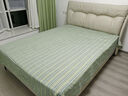 黄河口老粗布床单【A类纯棉】秋冬加厚床单 粗布床单纯棉床上用品极度舒适床单 绿草如茵 200X230cm适合1.5米床 实拍图