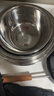 美厨（maxcook）304不锈钢盆筛五件套 加厚大号洗菜盆 米筛味斗套装 MCWA550 实拍图