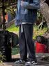 查佰伦 CHELDBAILANNC牛仔裤男士春夏季直筒裤子男宽松百搭潮流港风阔腿裤休闲长裤子 浅蓝【主图款】 XL 【建议120-135斤】 实拍图