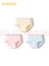 巴拉巴拉女童内裤棉小中大童三角短裤裆不夹P亲肤舒适三条装209925170004 实拍图
