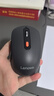 联想（Lenovo） 无线蓝牙双模充电鼠标 蓝牙5.0/3.0 便携办公鼠标人体工学设计 Howard风暴灰充电版 实拍图