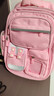 靓宝宝库洛米三到六女孩小学生减负护脊大容量一年级二女童轻便儿童书包 小号粉色(适合1-2年级) 实拍图