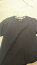 无印良品（MUJI） 男式 粗棉线 天竺编织 短袖T恤 打底衫男款 纯棉全棉 ABA18A2S 黑色 XS 160/80A 实拍图