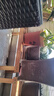 京柳（JINGLIU）花架置物架实木碳化阶梯多层阳台落地防腐木室内户外绿萝花盆架子 长款长60*宽25*高25 实拍图