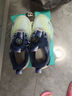 李宁热男童鞋子运动鞋秋冬款2026新款儿童网面老爹鞋中大童春秋款男孩 浅兰月主图款 35 实拍图