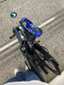 KOSDA科盛达折叠自行车20寸KS300折叠自行车海豚折叠车亲子折叠自行车 变色蓝|海豚车架 铝合金车架+机械碟刹 451轮组|适合140-185cm 禧玛诺9速 实拍图