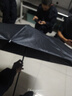 【已售100万】手动UV折叠黑胶防晒防紫外线遮阳晴雨两用伞 【手动款8骨】黑色UV 实拍图