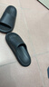 朴西新款EVA踩屎感厚底拖鞋女士居家室内情侣拖鞋男 黑色 40-41 实拍图