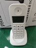 飞利浦（PHILIPS）数字无绳电话机 无线座机 子母机 办公家用 信号覆盖广 屏幕白色背光 DCTG167一拖二白色 实拍图