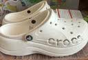 CROCS卡骆驰贝雅云彩女士洞洞鞋|208186 白色-100 40(260mm) 实拍图