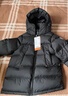 保姆鹅  儿童羽绒服宝宝中长款护脸加厚鸭绒外套防风保暖童装冬[NG2664] 炭黑 140 实拍图