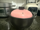 小熊同厂 砂锅家用煲仔饭锅宽口耐高温不易开裂陶瓷锅粉盖 黑锅粉盖【适合1-5人】 3.0L 实拍图