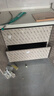 沙恩厨房拉篮橱柜抽屉式碗篮304不锈钢双层锅碗碟置物架碗筷柜收纳柜 750柜星空灰阁方双层内宽70-76cm 实拍图