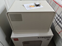得力（deli）保险柜 25年新款保险箱 家用电子密码保管箱 自动开门 25cm AE223雅白 实拍图