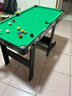 活石儿童台球桌玩具迷你小型室内家用折叠式桌球6-12岁生日新年礼物 97CM高脚可折叠【国标E1】桌面免安装 3-7-8-11-14岁男孩超大号桌球台 实拍图
