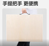 得力（deli）4K空心画板双面用素描可擦水彩水粉颜料画架板绘图板写生艺术画板HS913-4K 实拍图