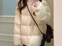 优衣库女装羽绒茄克/科技保暖外套云感羽绒469901 01 乳白色 2XL /170/100B 实拍图
