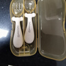 COOKSS婴儿勺子宝宝学吃饭弯弯训练勺叉子自主进食PPSU辅食勺餐具收纳盒 实拍图