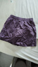蕉内棉棉305H全棉睡裤男女士春夏季居家短裤100%纯棉情侣家居裤睡衣 【女士】深灰紫 S 实拍图