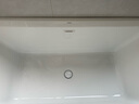 九牧（JOMOO） 浴缸家用成人小户型洗澡泡澡池浴室沐浴独立亚克力方形艺术浴缸 1.4m方形薄边独立浴缸YR10614 实拍图
