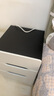 幻狐床头柜卧室小型家具柜子收纳柜储物柜轻奢床头置物柜简易主卧边柜 【大容量三抽】黑白色50*40*56cm 实拍图