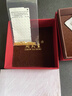 周大生18K金项链女款彩金锁骨O字素链生日礼物送女生 约0.8g 45cm 实拍图