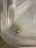 御邪黄金转运珠足金古法手链路路通金珠散珠手链脚链520礼物 3mm[古法]约:0.06g加厚耐磕版 实拍图