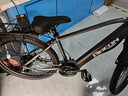 飞鸽26寸锂电池电动车助力电动自行车禧玛诺变速碟刹超长续航电瓶车新国标通勤代步山地车 F58深空灰-辐条轮/速度传感 6Ah-约电动续航24KM 实拍图