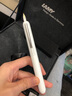 LAMY凌美 K14金钢笔 Dialog3 焦点3 德国进口万年笔 开学季送礼好物  钢琴漆 白 EF 实拍图
