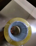 天章 （TANGO）胶带透明60mm*100Y(91.4米)*50um 1卷淡黄色超透明宽胶带打包封箱胶带工厂快递办公文具家用凑单 实拍图