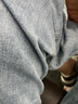 真维斯（Jeanswest）女装牛仔裤子时尚港风2025春夏季新款显瘦直筒裤休闲百搭长裤GYP B雾霾蓝8520（直筒九分） 版型偏大建议拍小一码 29 实拍图