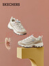 斯凯奇（Skechers）奶茶熊女鞋秋季厚底老爹鞋软底百搭熊猫鞋休闲运动鞋149238 实拍图