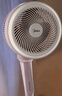 美的（Midea）【幸运草安睡1S】一级能效直流变频声控电风扇家用遥控卧室静音落地扇台式桌面抗菌大风力转页扇 实拍图