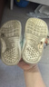 婧麒（JOYNCLEON）婴儿凉鞋宝宝学步鞋软底防滑网面单鞋透气男女宝网鞋婴儿机能鞋 兰月白Jbx178078 18 码(内长13.5cm脚长13cm) 实拍图