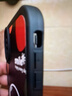 热火 适用苹果x手机壳 iPhonexs保护套 防摔微笑小羊皮磨砂升级镜头全包男款女硅胶个性简约潮-静夜黑 实拍图