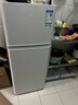 TCL 116升二级能效双开门两门二门养鲜冰箱小户型小型家用节能电冰箱租房国家补贴118升级款R116L5-B 实拍图