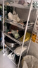 生活副驾厨房置物架家用收纳储物架子落地多层用品大全小推车多功能蔬菜篮 5层白-豪华加厚【滑轮+挂钩】 实拍图