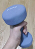 Keep 彩色浸塑哑铃 男士女士家用健身肌肉手臂塑形轻重量水蓝 2kg*2 实拍图