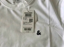 杰克·琼斯（JACK&JONES）25年男装T恤男夏季T恤舒适男士短袖凉感多色上衣纯色水洗不易走形 乳白色A05 XL 185 实拍图