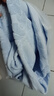 恒源祥 全棉毛巾被 夏季单双人加厚纯棉老式毯子夏凉午睡薄盖毯空调毯 2267-蓝色【颜值担当】 150*200cm 实拍图