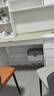 佳家林（JIAJIALIN）实木书桌书架一体带书柜电脑桌台式家用办公书桌卧室学习写字桌子 【豪华升级款】暖白色120CM 组装【自行安装】 实拍图