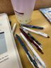 斑马牌（ZEBRA）JJ15复古色系列顺利笔 0.5mm按动中性笔子弹头签字笔 学生手账笔标记笔 JJ15-VBGR 蓝灰 实拍图